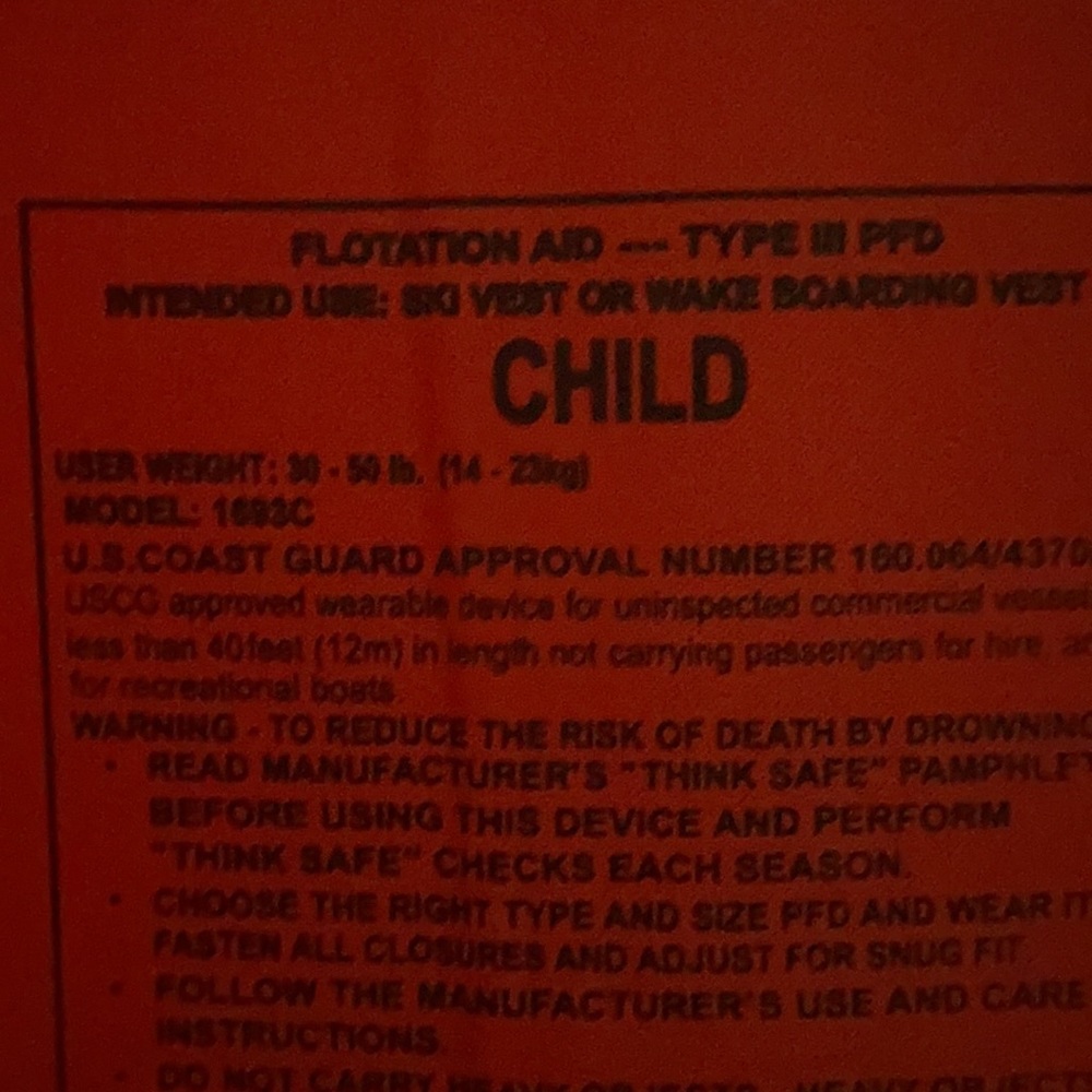 Kid Life Jacket - Picture 7 of 8